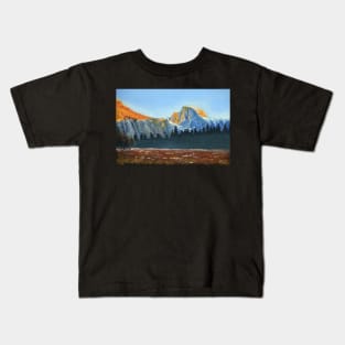 Half Dome afternoon at Yosemite National Park Kids T-Shirt